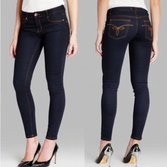 Ted Baker Dark Blue Straight Leg Jeans - Picture 1 of 7